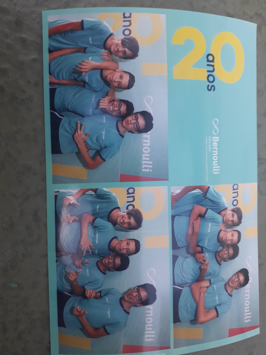 Record of a personal achievement